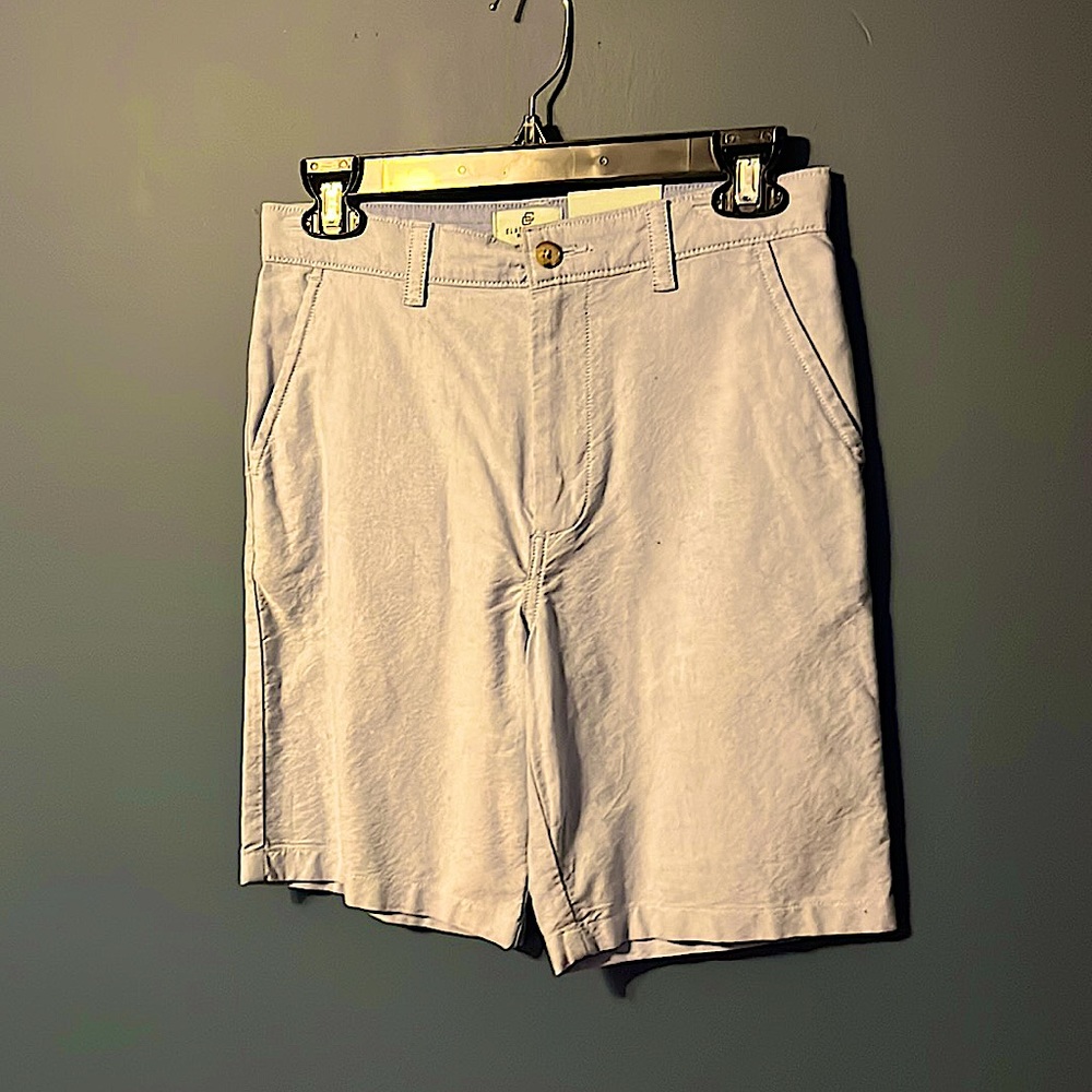 light blue shorts